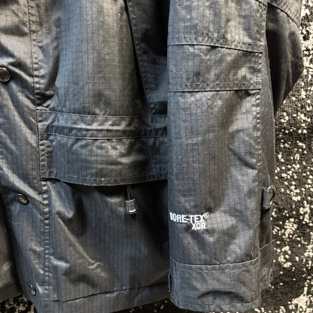 The North Face Summit Series Gore-Tex XCR Jacket Mens Medium Black 3-in-1 Parka - Picture 4 of 9